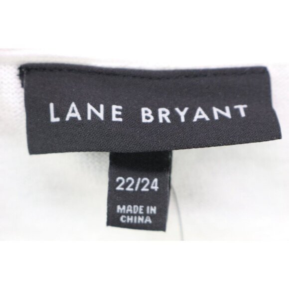 Lane Bryant Blue & White Fade Button Up Cardigan-Size 22/24-New with Tags - Picture 5 of 11